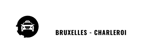logo taxi airport driver fond noir et blanc